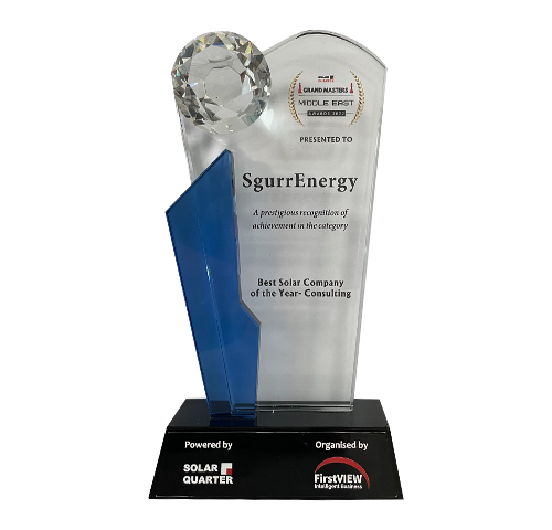 Solar Quarter Grandmasters Middle East Awards 2022 - Best Solar Company of the Year (Consulting)